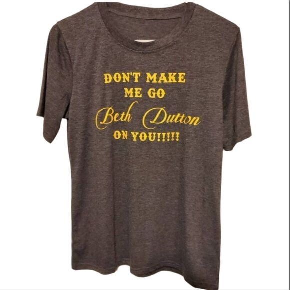 New Yellowstone Beth Dutton Tee Shirt S - Picture 1 of 6